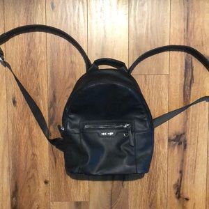 Black Mini Backpack